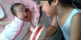 9歲男孩帶妹妹玩耍，遇見老奶奶問路，亂指一個方向卻救了妹妹命