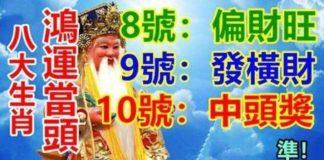 八大生肖鴻運當頭